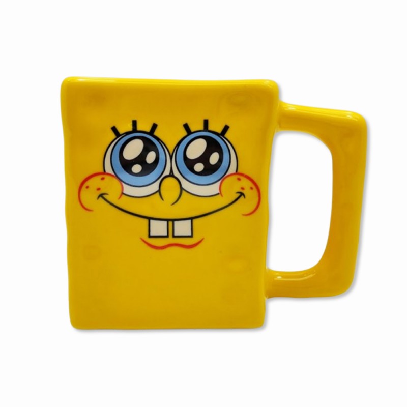 CANECA 3D MODELO BOB ESPONJA EM PORCELANA 450ML REF: 10025015 CANECA 3D MODELO BOB ESPONJA EM PORCELANA 450ML REF: 10025015