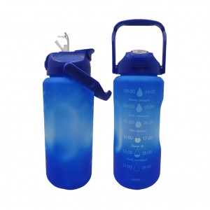 KIT 2 GARRAFAS PLÁSTICA 2L E 750ML COLORIDA  REF: GDR0886 KIT 2 GARRAFAS PLÁSTICA 2L E 750ML COLORIDA  REF: GDR0886