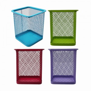 PORTA CANETA QUADRADO ARAMADO EM METAL REF: AP2499807