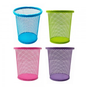 CESTO EM METAL DE CHAO - LIXEIRA COLORIDA  CESTO EM METAL DE CHAO - LIXEIRA COLORIDA