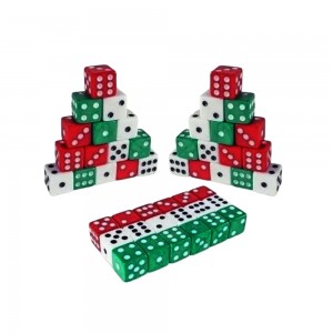 JOGO DE DADOS COLORIDOS CARTELA COM 12 PEÇAS  REF: AP258232 JOGO DE DADOS COLORIDOS CARTELA COM 12 PEÇAS  REF: AP258232