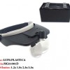 LUPA DE CABEÇA C/4 LENTES EM ACRÍLICO 