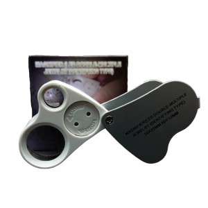 LUPA COM 2 LENTES 30X & 60X  REF: 9889