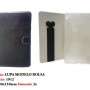 LUPA 3X EM COURO SINTÉTICO E LENTE DE ACRÍLICO.