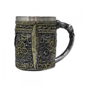 CANECA MEDIEVAL MODELO CAVEIRA EM RESINA 450ML REF: 438B CANECA MEDIEVAL MODELO CAVEIRA EM RESINA 450ML REF: 438B
