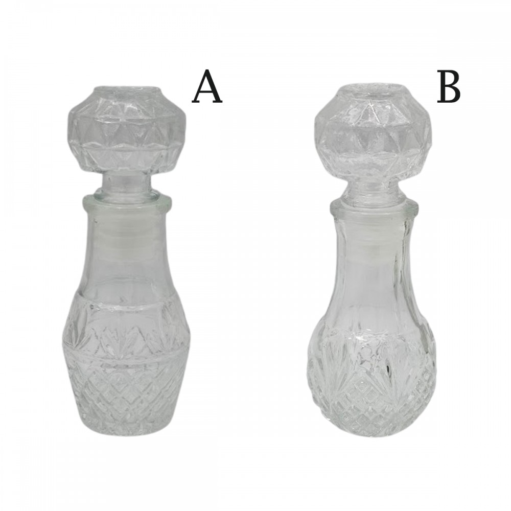 MINI GARRAFA LICOREIRA 40ML EM VIDRO REF: AP34944-2