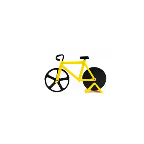CORTADOR DE PIZZA MODELO: BICICLETA AMARELO