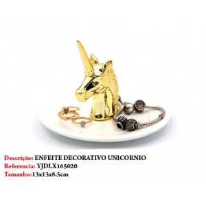 UNICÓRNIO PORTA JOIAS DE BANHEIRO UNICÓRNIO PORTA JOIAS DE BANHEIRO