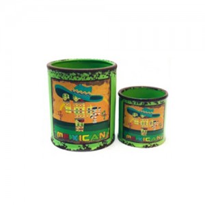 VASO EM CERÂMICA VERDE C/2PÇS VASO EM CERÂMICA VERDE C/2PÇS