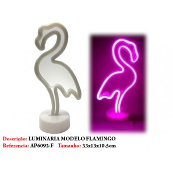 LUMINÁRIA MODELO FLAMINGO REF: AP6092-F
