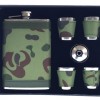 KIT FRASCO P/ BEBIDA 9 OZ EM METAL 260ML