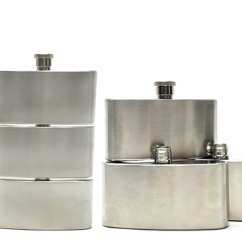 FRASCO P/ BEBIDA 10 OZ EM METAL 260ML FRASCO P/ BEBIDA 10 OZ EM METAL 260ML