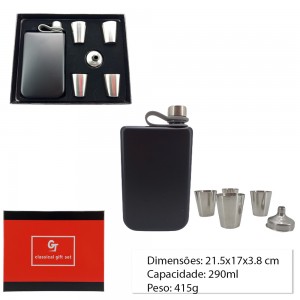 KIT FRASCO P/ BEBIDA 290ML (10 OZ)  KIT FRASCO P/ BEBIDA 290ML (10 OZ)