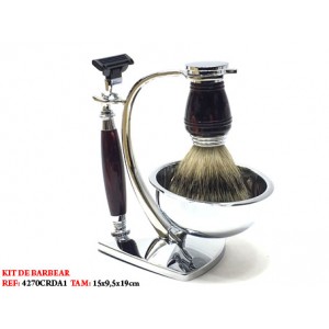 KIT DE BARBEAR. TAM: 15X9.5X9CM KIT DE BARBEAR. TAM: 15X9.5X9CM