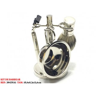 KIT DE BARBEAR. TAM: 10.4X9.2X15.6CM