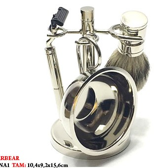 KIT DE BARBEAR. TAM: 10.4X9.2X15.6CM