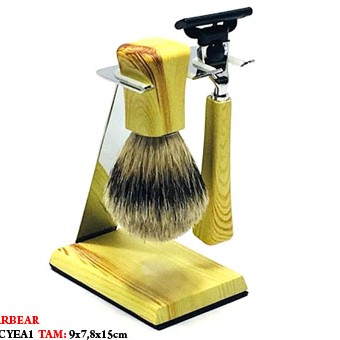 KIT DE BARBEAR. TAM: 9X7.8X15CM