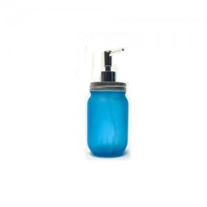 SABONETEIRA FRASE: "LOVE WHAT YOU DO" 350ML AZUL