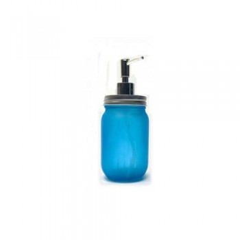 SABONETEIRA FRASE: "LOVE WHAT YOU DO" 350ML AZUL