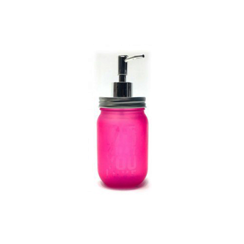 SABONETEIRA FRASE: "LOVE WHAT YOU DO" 350ML ROSA