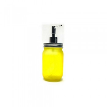 SABONETEIRA FRASE: "LOVE WHAT YOU DO" 350ML AMARELO