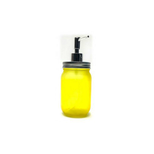 SABONETEIRA FRASE: "LOVE WHAT YOU DO" 350ML AMARELO