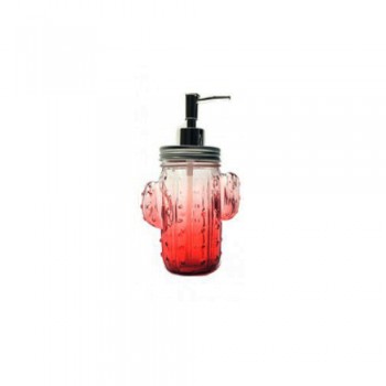 SABONETEIRA MODELO: CACTO 350ML VERMELHO SABONETEIRA MODELO: CACTO 350ML VERMELHO