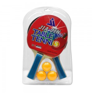 KIT PING-PONG COM 2 RAQUETE E 3 BOLINHAS REF: 701A