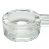 CINZEIRO EM VIDRO. TAM: 8X5,7X2,6CM REF G06TM