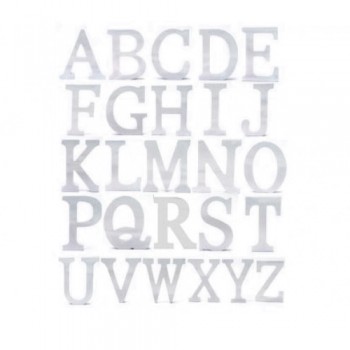 ENFEITE DECORATIVO LETRA EM MDF *UNITARIO* ENFEITE DECORATIVO LETRA EM MDF *UNITARIO*