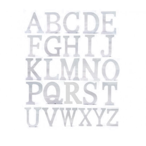 ENFEITE DECORATIVO LETRA EM MDF *UNITARIO*