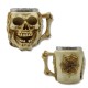 CANECA MEDIEVAL MODELO CAVEIRA EM RESINA 450ML REF: 951B