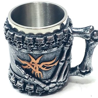 CANECA 450ML MODELO CAVEIRA 