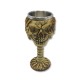 TAÇA MEDIEVAL MODELO CAVEIRA EM RESINA 150ML REF: 1602A