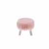 PUFF DECORATIVO ROSA 