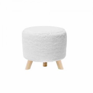 PUFF DECORATIVO BRANCO