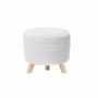 PUFF DECORATIVO BRANCO