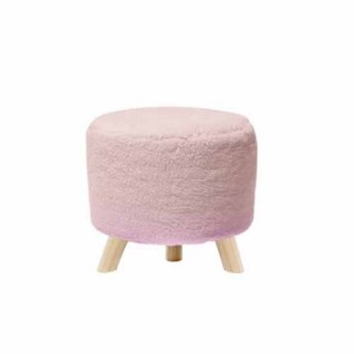 PUFF DECORATIVO ROSA CLARO