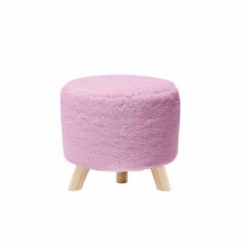 PUFF DECORATIVO ROSA ESCURO PUFF DECORATIVO ROSA ESCURO