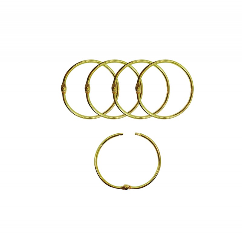 ARGOLA DOURADA EM METAL PACOTE COM 5 PEÇAS 50MM REF: AP15347-50G ARGOLA DOURADA EM METAL PACOTE COM 5 PEÇAS 50MM REF: AP15347-50G
