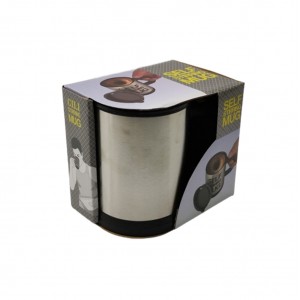 CANECA EM METAL COM TAMPA AAA 400ML  REF: AP17013