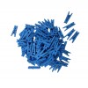 MINI PRENDEDOR COR AZUL CLARO PACOTE COM 100 UNIDADES 25MM