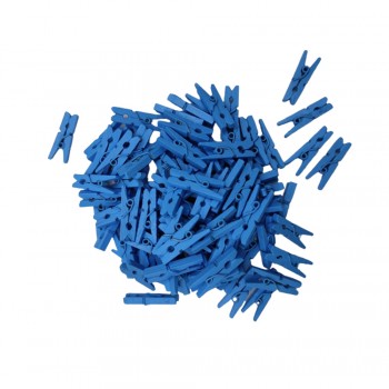 MINI PRENDEDOR COR AZUL CLARO PACOTE COM 100 UNIDADES 25MM MINI PRENDEDOR COR AZUL CLARO PACOTE COM 100 UNIDADES 25MM