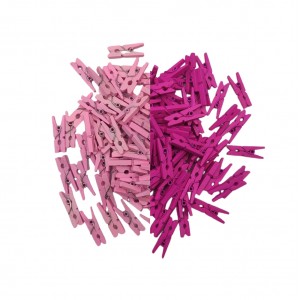 MINI PRENDEDOR COR ROSA PACOTE COM 100 UNIDADES 25MM MINI PRENDEDOR COR ROSA PACOTE COM 100 UNIDADES 25MM