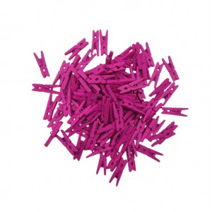 MINI PRENDEDOR COR ROSA PACOTE COM 100 UNIDADES 25MM MINI PRENDEDOR COR ROSA PACOTE COM 100 UNIDADES 25MM