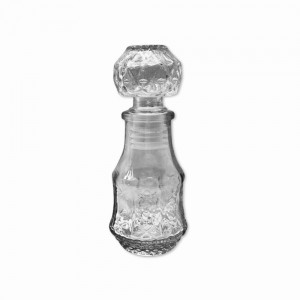 MINI GARRAFA LICOREIRA EM VIDRO 40ML REF: AP34944-X3