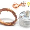 FIO ROSE LED C/20 PONTOS DE LUZ