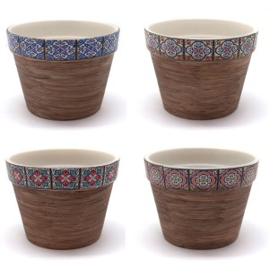 VASO EM CERAMICA REF:65092A-G