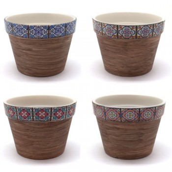VASO EM CERAMICA PQ REF: 65092A-S