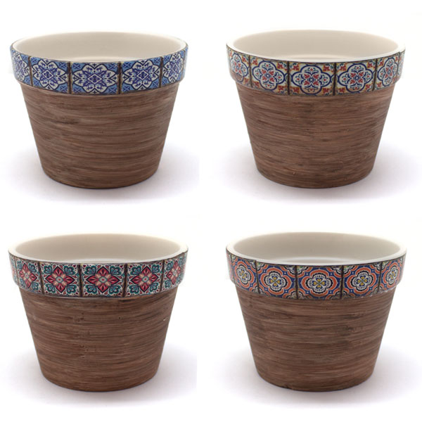 VASO EM CERAMICA PQ REF: 65092A-S